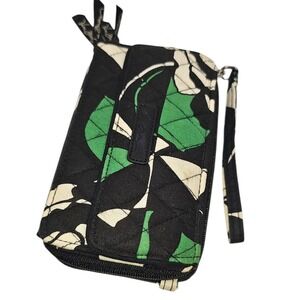 Vera‎ Bradley Retired Imperial Rose All In One Crossbody Wallet Small Pockets